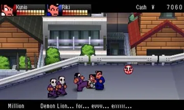 River City - Tokyo Rumble (USA) screen shot game playing